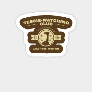 Tessie Watching Club Member Tee Sticker